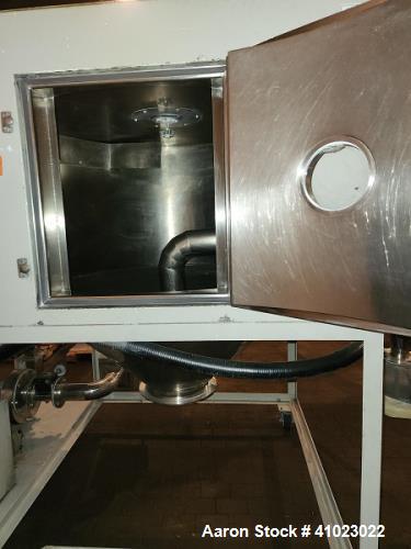Pentronix #370, Spray Dryer, 47.5" diameter x 27.5" straight side x 26" cone Interior, 12" bottom discharge - Image 6