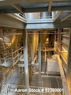 Anhydro #18D-320-FH-150, Spray Drying Plant, Stainless Steel, 1-1.2 tonnes/hr. Output Powder, 1994 - Image 5