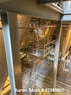 Anhydro #18D-320-FH-150, Spray Drying Plant, Stainless Steel, 1-1.2 tonnes/hr. Output Powder, 1994 - Image 6