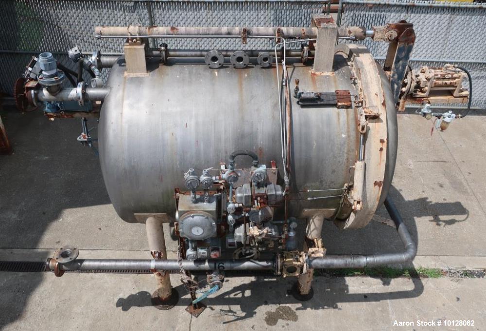 500 sq.ft. Industrial Filter & Pump #122.332, Vertical Leaf Filter, (19) 44" x 44" filter leaves, 70 psi, 180 - Image 5