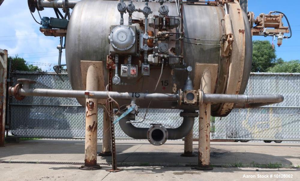 500 sq.ft. Industrial Filter & Pump #122.332, Vertical Leaf Filter, (19) 44" x 44" filter leaves, 70 psi, 180 - Image 6