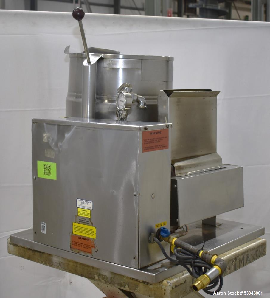10 gallon Groen #TDH-40, Table Top Kettle, Stainless Steel, natural gas, 16.5" diameter x 14" deep, 52000 - Image 5