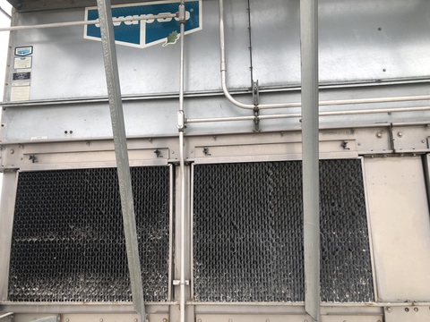 547 Ton, Evapco #4T29918, cooling tower, (2) 20 HP fans, serial #14587447 - Image 5