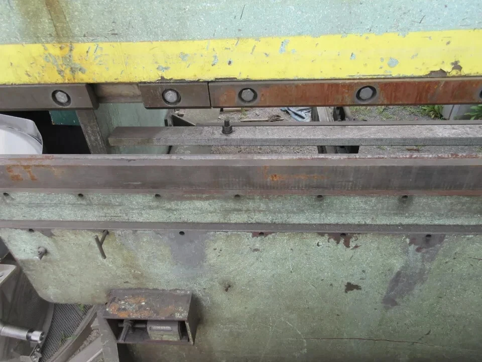 150 Ton, HTC #12FM-150, press brake, 12' overall, Autogage A 24 Back Gauge - Image 4