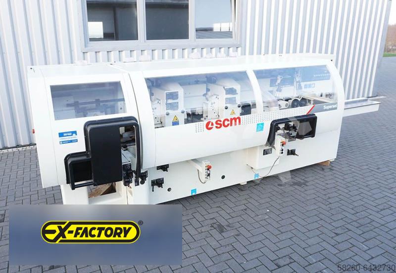 SCM #Superset-TX, feed through moulder, 7-head, 9-7/16" x 4-3/4" capacity, 1-9/16" spindle - Image 1