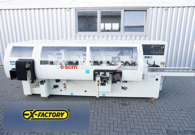 SCM #Superset-TX, feed through moulder, 7-head, 9-7/16" x 4-3/4" capacity, 1-9/16" spindle - Image 2