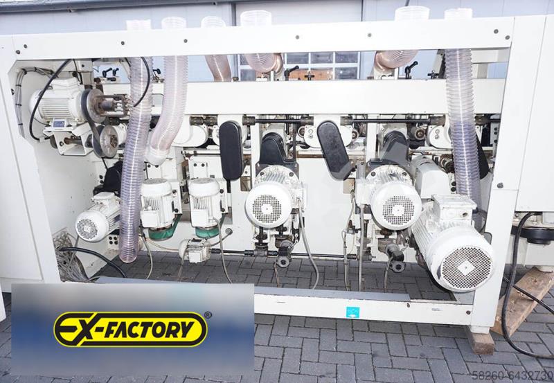 SCM #Superset-TX, feed through moulder, 7-head, 9-7/16" x 4-3/4" capacity, 1-9/16" spindle - Image 4