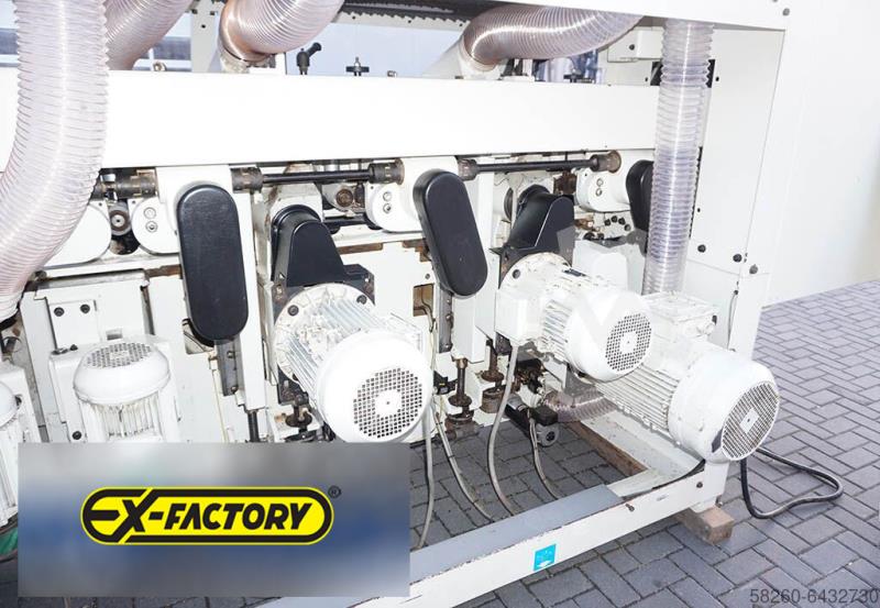 SCM #Superset-TX, feed through moulder, 7-head, 9-7/16" x 4-3/4" capacity, 1-9/16" spindle - Image 8