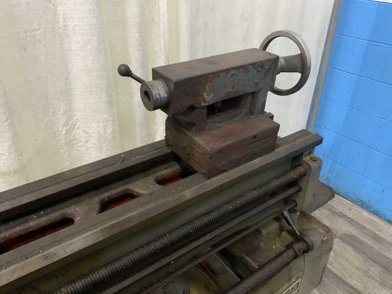 18" x 68" Jet #GH-1868, gap bed engine lathe, 11" swing over cross slide, inch/metric, 3-jaw 12" chuck, foot - Image 4