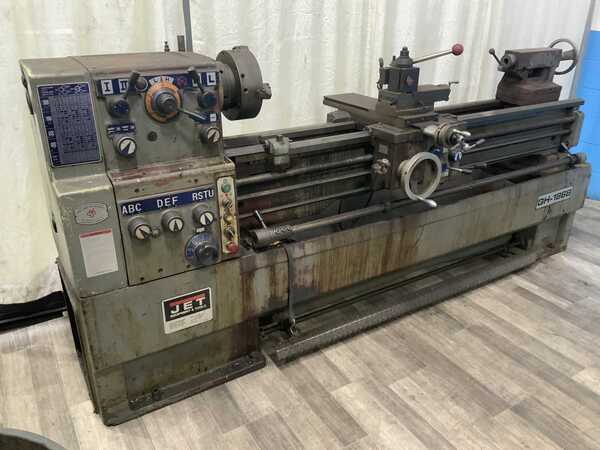 18" x 68" Jet #GH-1868, gap bed engine lathe, 11" swing over cross slide, inch/metric, 3-jaw 12" chuck, foot - Image 7