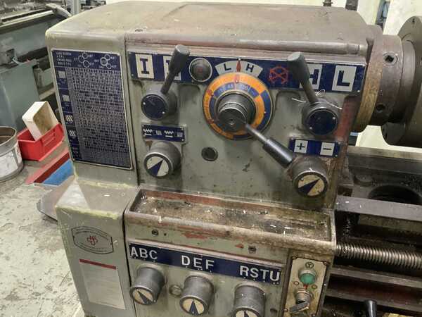 18" x 68" Jet #GH-1868, gap bed engine lathe, 11" swing over cross slide, inch/metric, 3-jaw 12" chuck, foot - Image 8