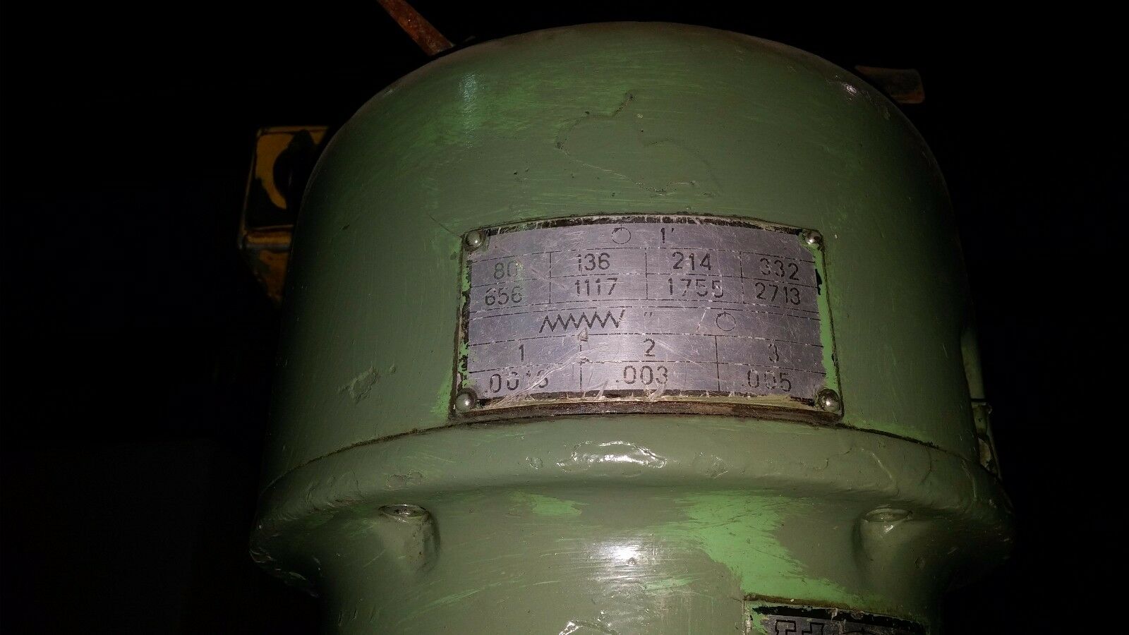 Induma, vertical mill, 9" x42" tbl., 2-Axis digital read out - Image 3