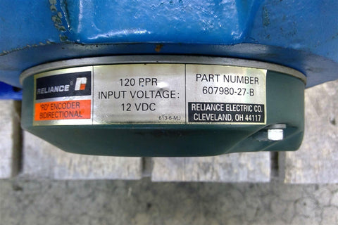 20 HP 1750/2300 RPM Reliance T21S1308K-JA, Frame SC2113ATZ, DP, 240 VA - Image 6