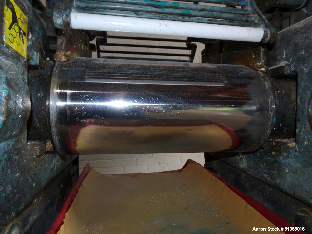 6" x 12" Stewart #6" x12", Pilot Two Roll Mill, 5 HP, 220/440 V - Image 8