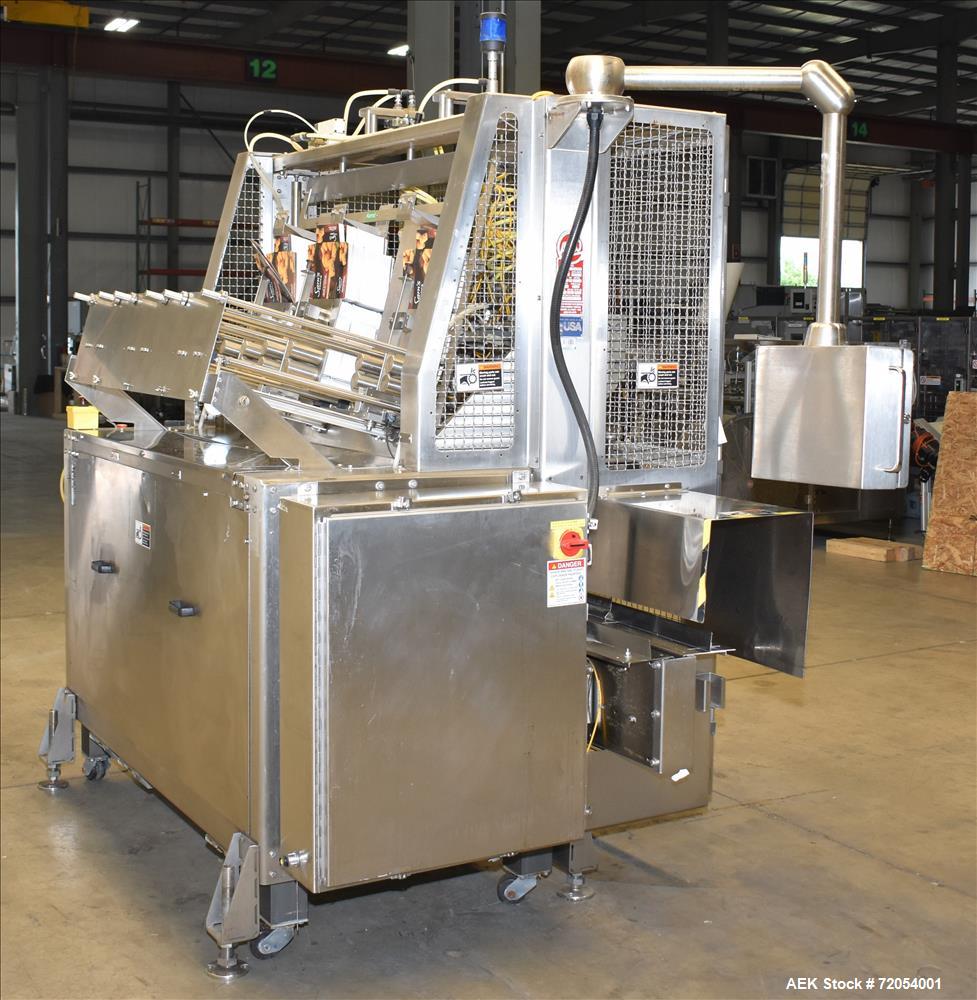 Adco #AFHXX-40-3, Triseal Carton Former, three-head, tab-lock style hooded trays, 17" L x 8" width x 4" depth - Image 4