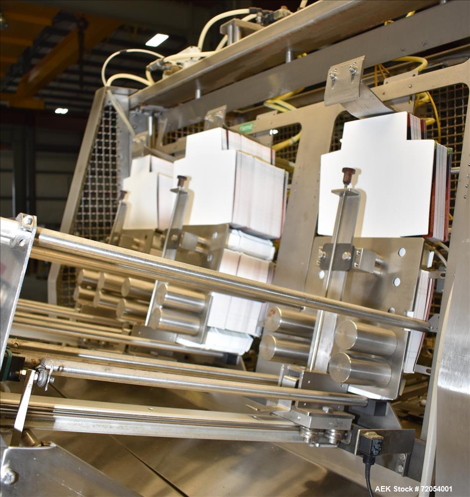 Adco #AFHXX-40-3, Triseal Carton Former, three-head, tab-lock style hooded trays, 17" L x 8" width x 4" depth - Image 8