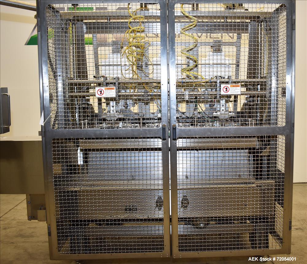 Adco #AFHXX-40-3, Triseal Carton Former, three-head, tab-lock style hooded trays, 17" L x 8" width x 4" depth - Image 9