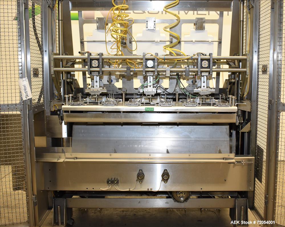 Adco #AFHXX-40-3, Triseal Carton Former, three-head, tab-lock style hooded trays, 17" L x 8" width x 4" depth - Image 10