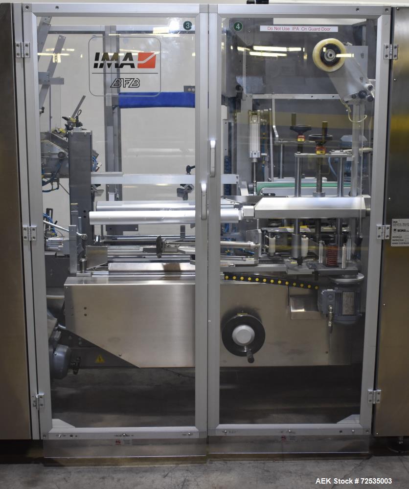 IMA BFB #CP18BA, Automatic Case Erector Packer & Sealer, 8 cases/min., 23.62" L x 15.75" width x 13.78" depth - Image 8