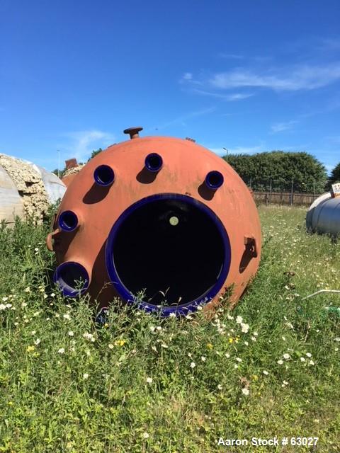 2120 gallon Pfaudler #E8000, Glass Lined Reactor, 6' 5" diameter x 11' 6" H, 90 psi @ 392&deg;F Jacket, 120 RPM - Image 2