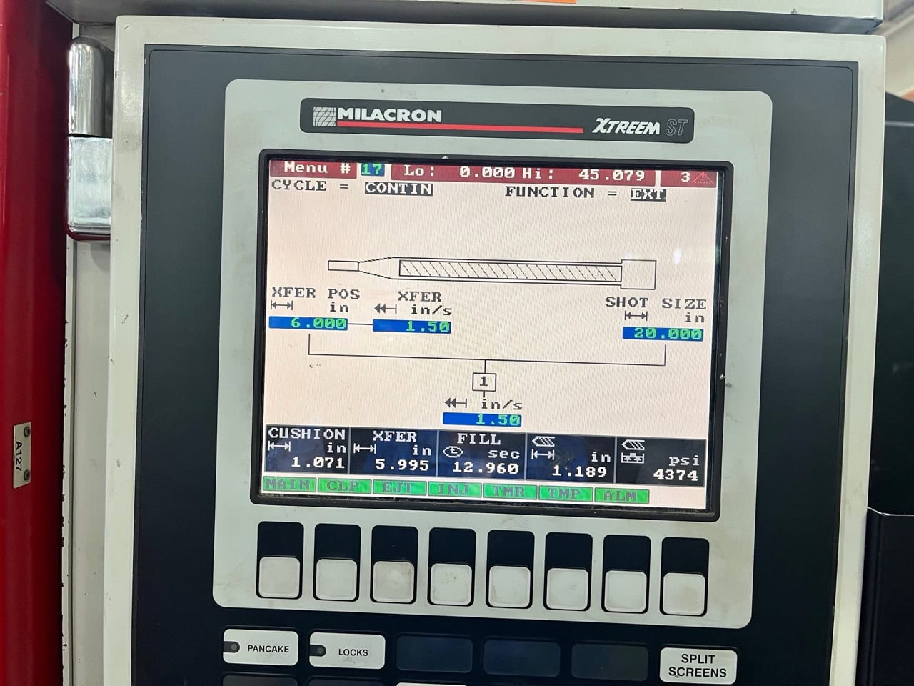 500 Ton, 72 oz., Cincinnati Milacron #NT550-80, Powerline Electric Injection Molding Machine, 2001 - Image 5