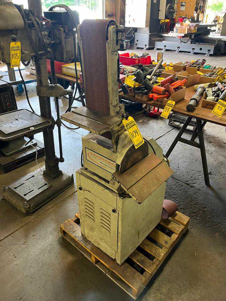 1-1/4" Milwaukee, magnetic base drill press, 11" spindle travel, 500 RPM, 12.5 amps - Image 1