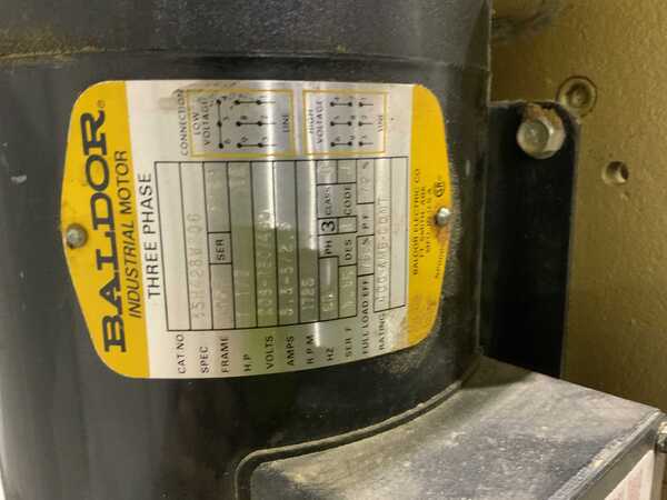10" Powermatic #1200, single spindle drill, 10" throat, 6" spindle travel, 40" x24" table area - Image 5