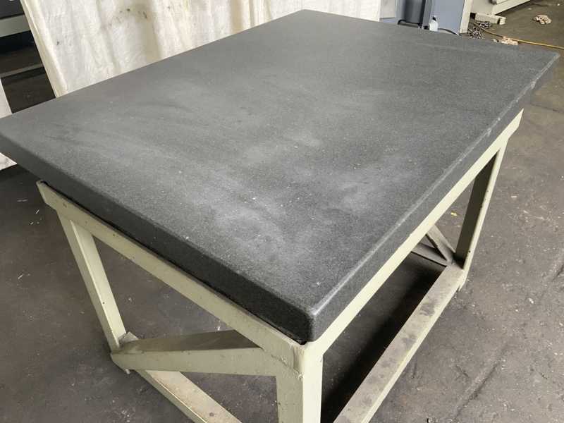 36" x 48" Mitchell, black granite plates, ledges on all 4 sides - Image 2