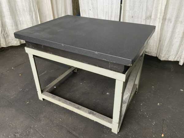 36" x 48" Mitchell, black granite plates, ledges on all 4 sides - Image 6
