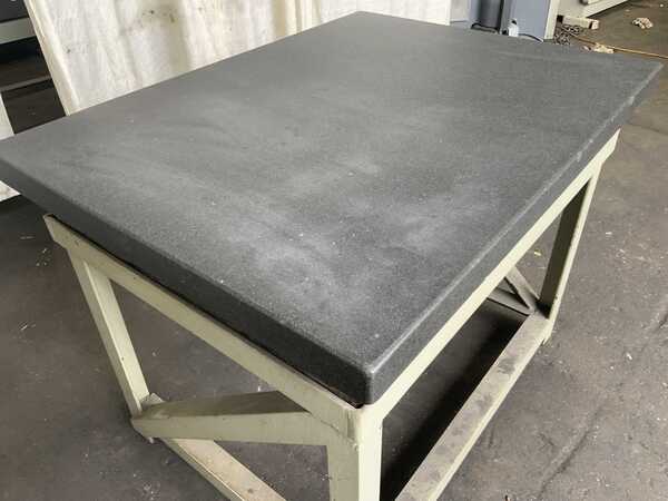 36" x 48" Mitchell, black granite plates, ledges on all 4 sides - Image 7