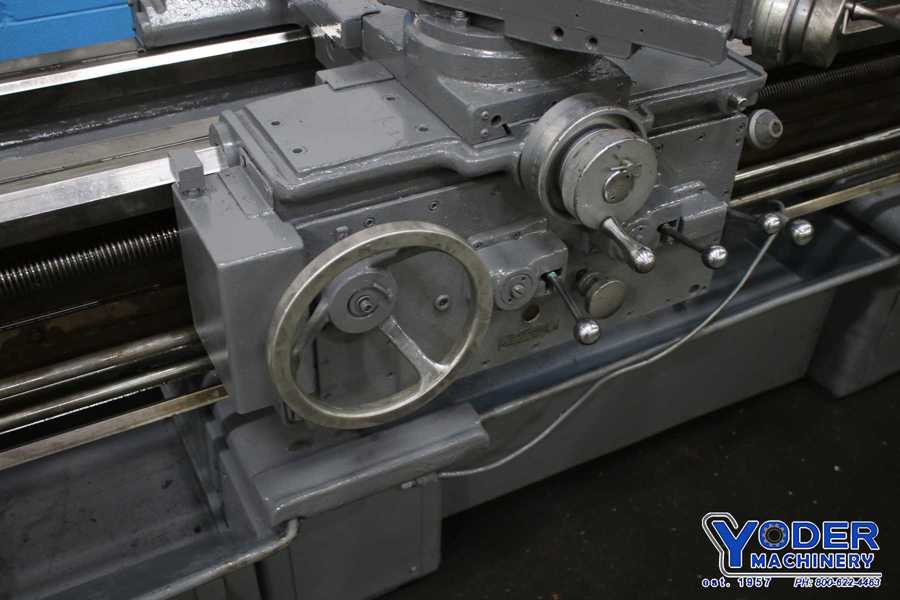 24" x 84" Monarch #62, engine lathe, 4-jaw 12" chuck, coolant, thread dial, chip pan, 20 HP - Image 7