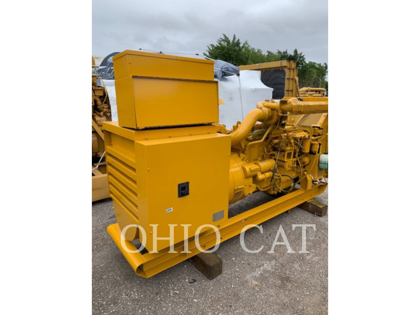 225 KW Caterpillar 3306, Stationary Generator Set, Diesel, 1800 RPM, 480V, 597 hours, 1992 - Image 6