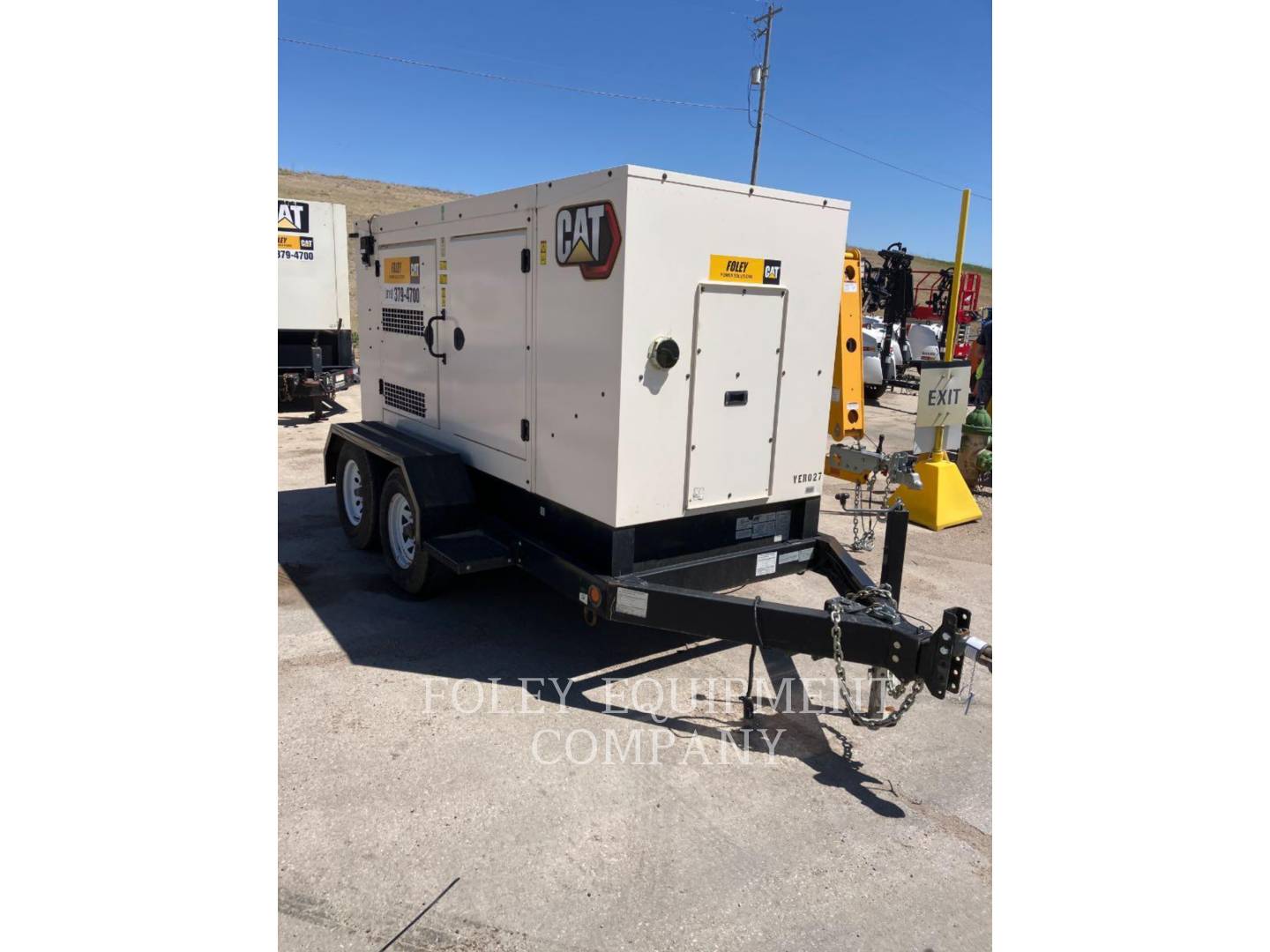 100 KW Caterpillar #XQ125KVA, diesel generator set, 480 Volts, 3-phase, 2298 hours, EPA Tier 4F, 2019 - Image 2