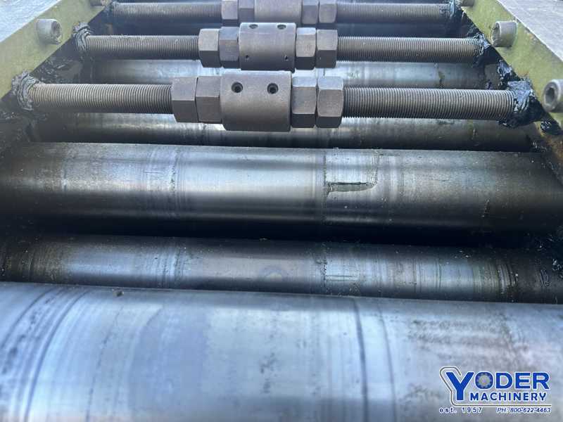 18" x .104" Perfecto #28-18-7, 7-roll straightener, 2-1/2" roll diameter, 240 IPM, serial #SS4580 - Image 3
