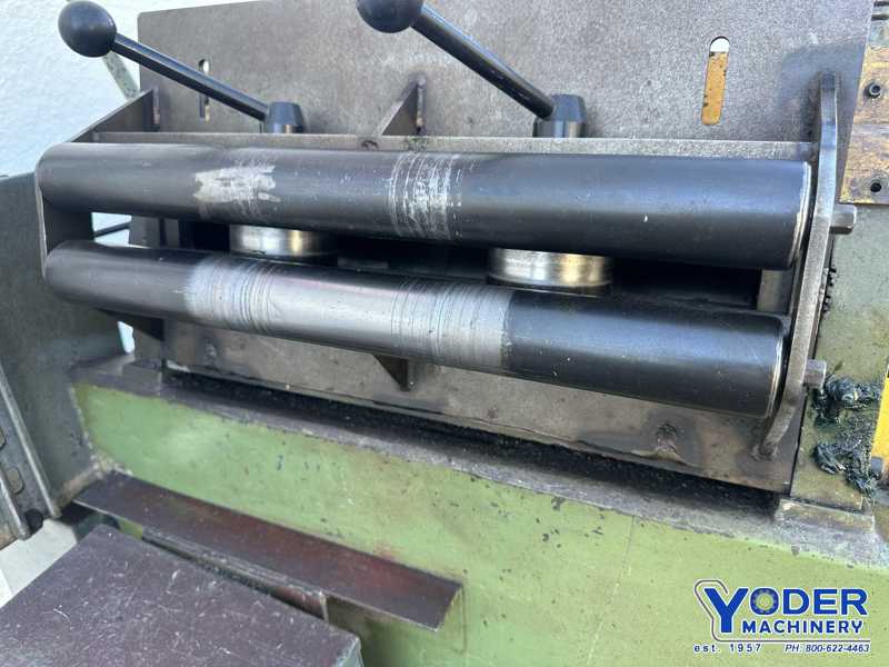 18" x .104" Perfecto #28-18-7, 7-roll straightener, 2-1/2" roll diameter, 240 IPM, serial #SS4580 - Image 8