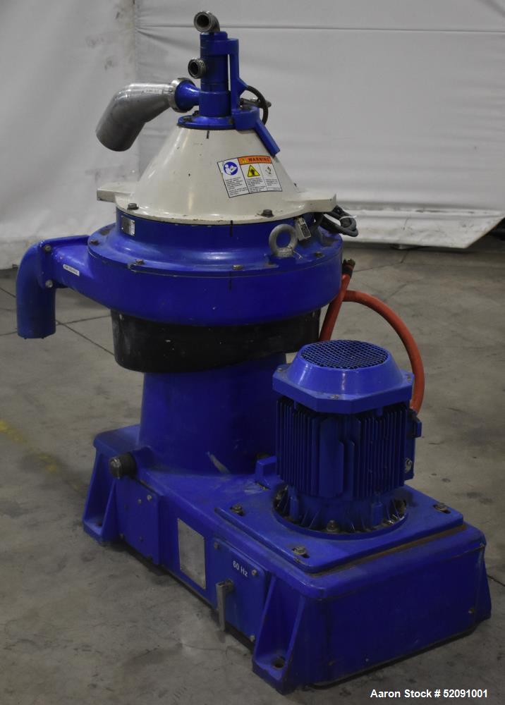 Alfa-Laval #PX-30, Desludger Disc Centrifuge, Stainless Steel, liquid/liquid/solids separation, 8400 RPM - Image 3