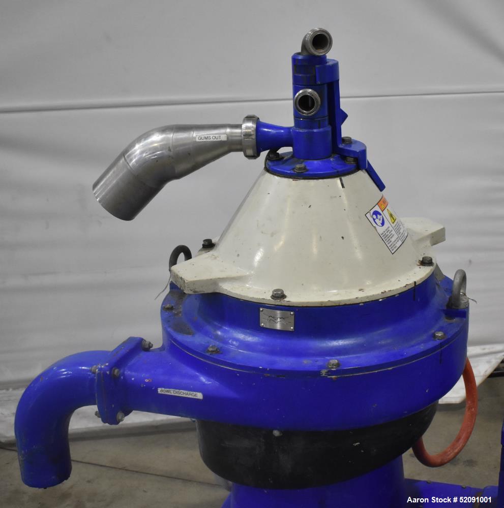 Alfa-Laval #PX-30, Desludger Disc Centrifuge, Stainless Steel, liquid/liquid/solids separation, 8400 RPM - Image 6