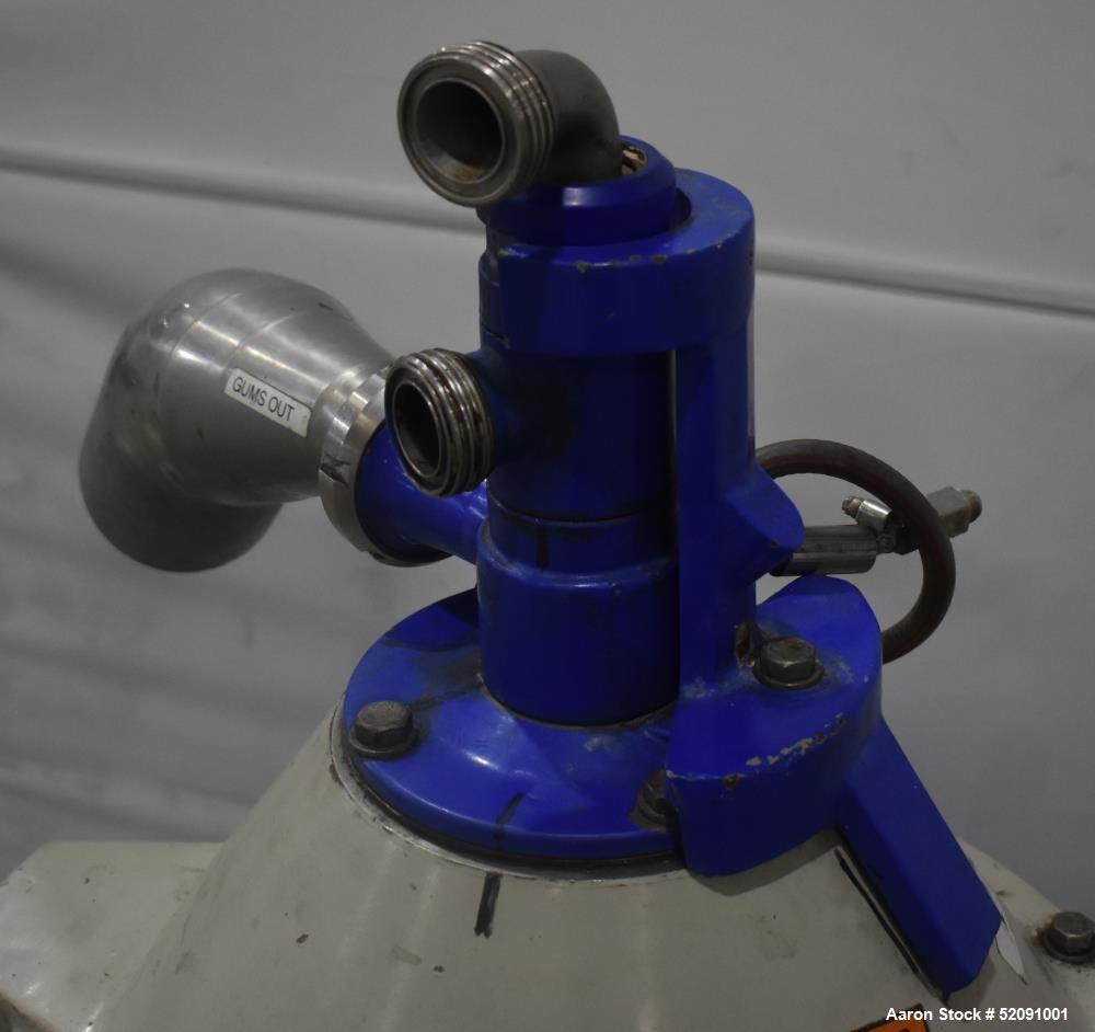 Alfa-Laval #PX-30, Desludger Disc Centrifuge, Stainless Steel, liquid/liquid/solids separation, 8400 RPM - Image 8