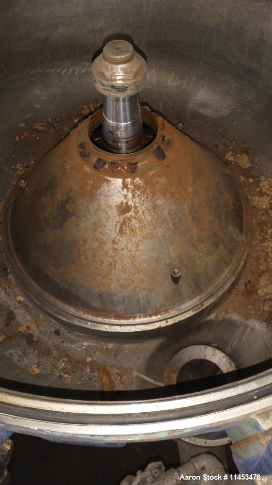 Alfa-Laval #SPQX-512-S-31CG-60, Nozzle Disc Centrifuge, Stainless Steel, liquid/solids separation, 50 HP - Image 7