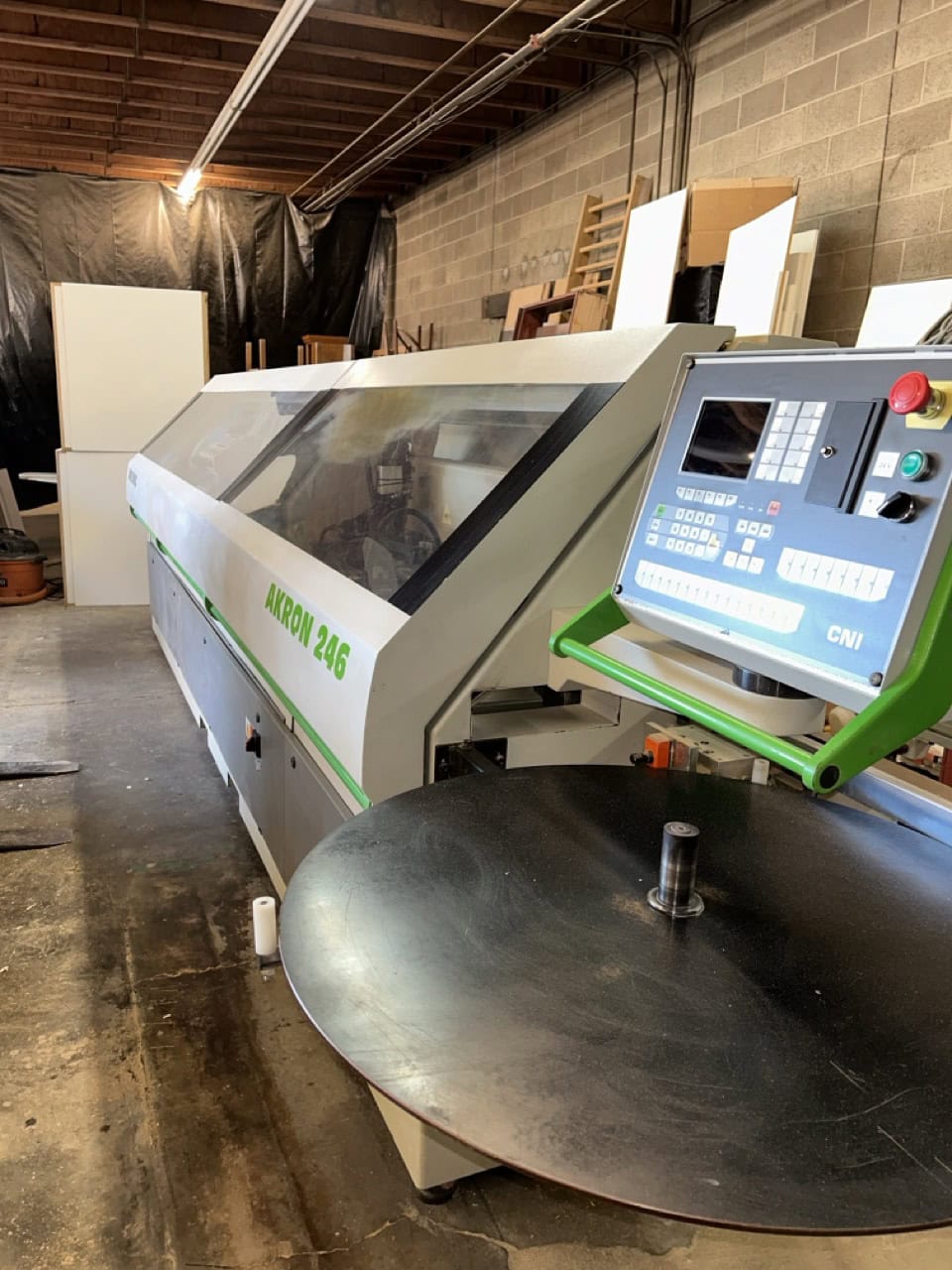 Biesse #Polymac-Akron-246, Edgebander W/Corner Rounding and Pre Milling, 2005 - Image 2