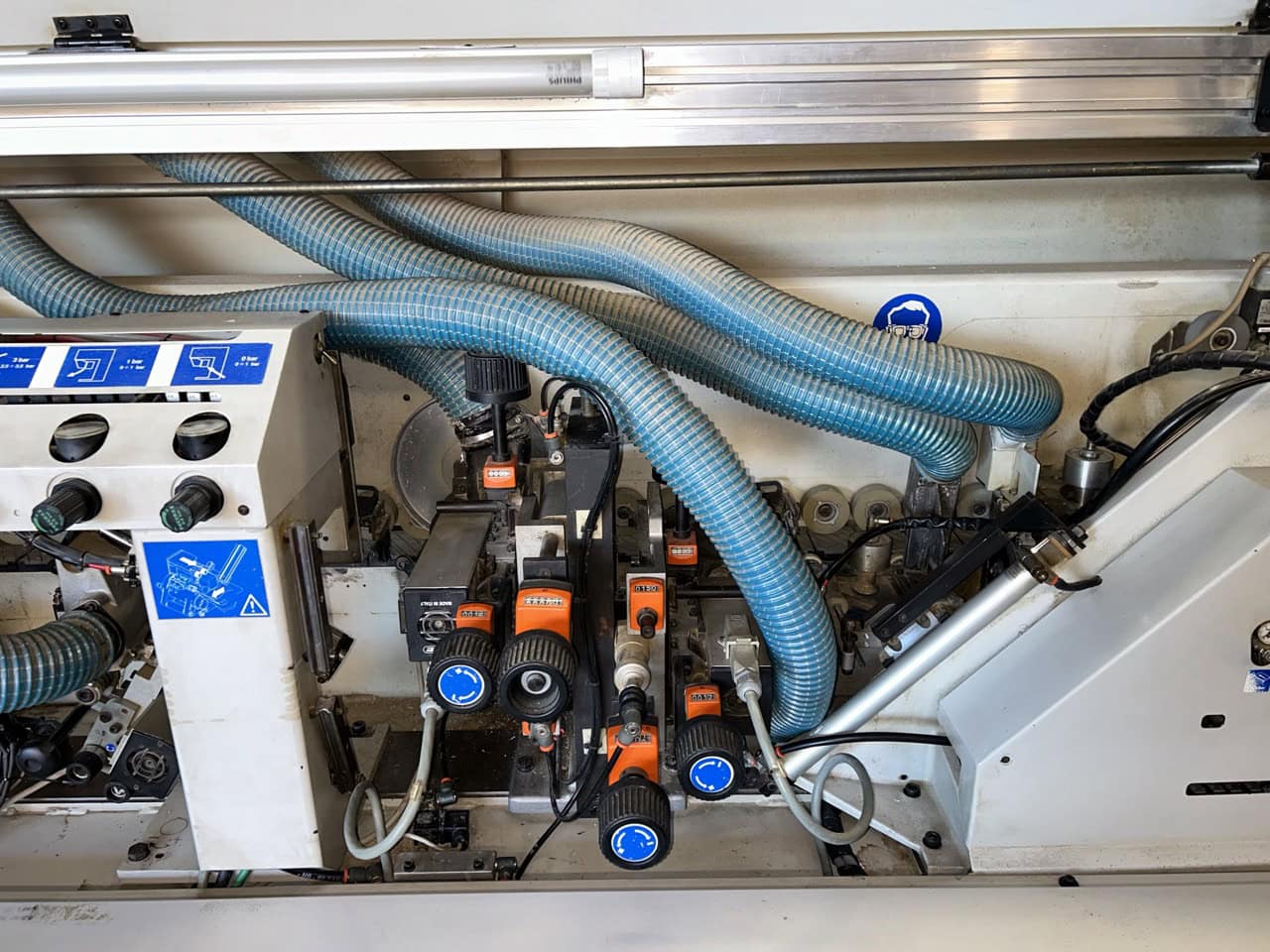 Biesse #Polymac-Akron-246, Edgebander W/Corner Rounding and Pre Milling, 2005 - Image 5