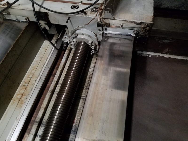 68" Olympia #V60L, CNC vertical turret lathe, Fanuc 180i-T, 30 ATC, Movable column, 66" table, 1999 - Image 2