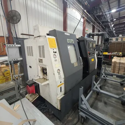Nakamura #SC-250, 2-Axis CNC lathe, Fanuc controls, 22" swing, 28.09" cc, 2" bar, tailstock, very good - Image 2