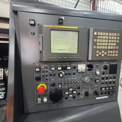 Nakamura #SC-250, 2-Axis CNC lathe, Fanuc controls, 22" swing, 28.09" cc, 2" bar, tailstock, very good - Image 3