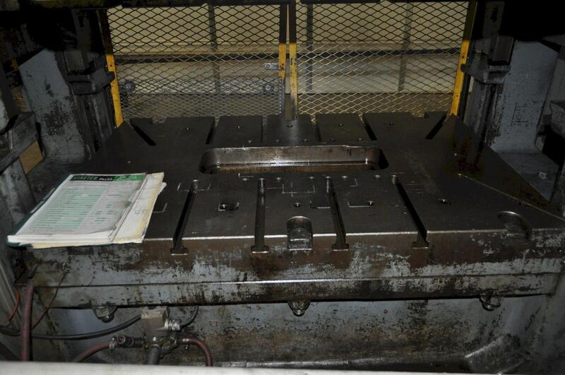 100 Ton, Minster #P2-100-48, straight side double crank press, 5" stroke, 18" Shut Height, 4" adj., 50-100 - Image 3