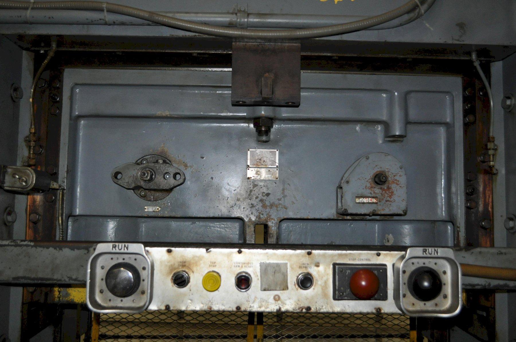 100 Ton, Minster #P2-100-48, straight side double crank press, 5" stroke, 18" Shut Height, 4" adj., 50-100 - Image 5