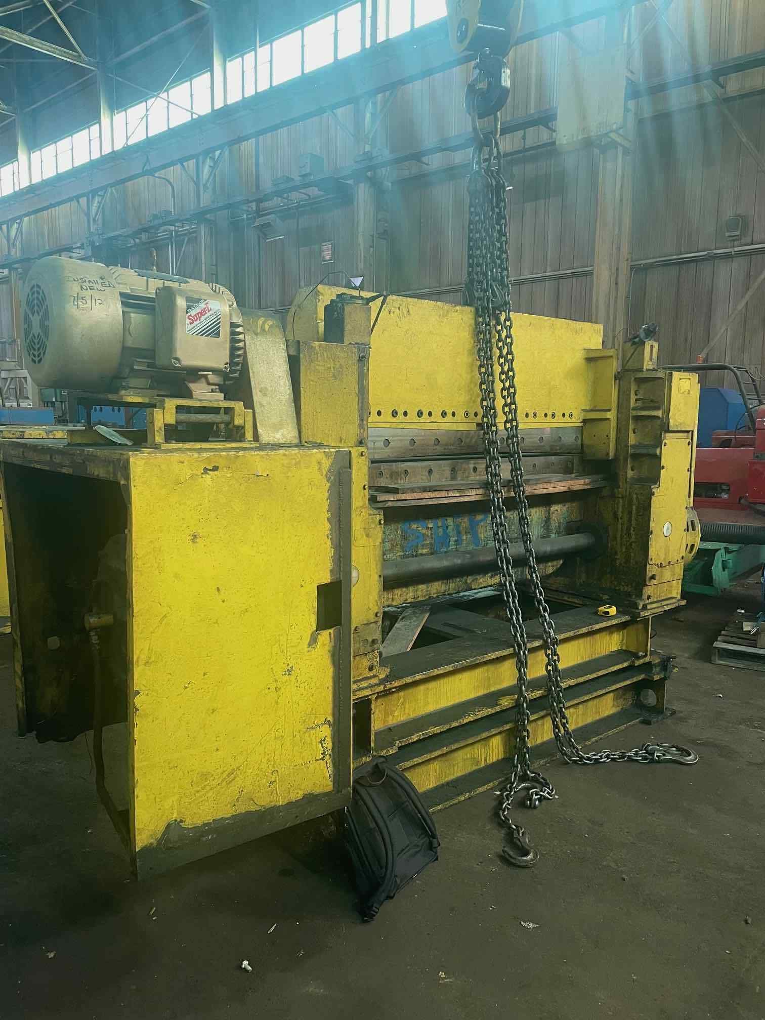 .187" x 60" Wysong, hi-speed shear, 67" blade width, 62" blade passline, air clutch & brake, 30 HP - Image 1