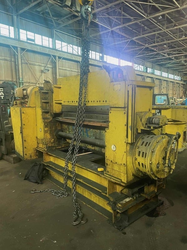 .187" x 60" Wysong, hi-speed shear, 67" blade width, 62" blade passline, air clutch & brake, 30 HP - Image 2