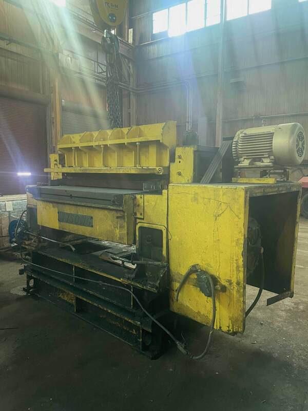 .187" x 60" Wysong, hi-speed shear, 67" blade width, 62" blade passline, air clutch & brake, 30 HP - Image 3