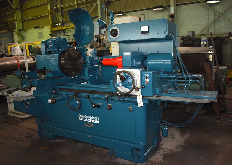 Cincinnati Milacron Heald #274, universal, 30" swing, Heald Red-Head grinding spindle, 18" 4-jaw - Image 2